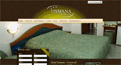 Desktop Screenshot of hoteltismana.ro